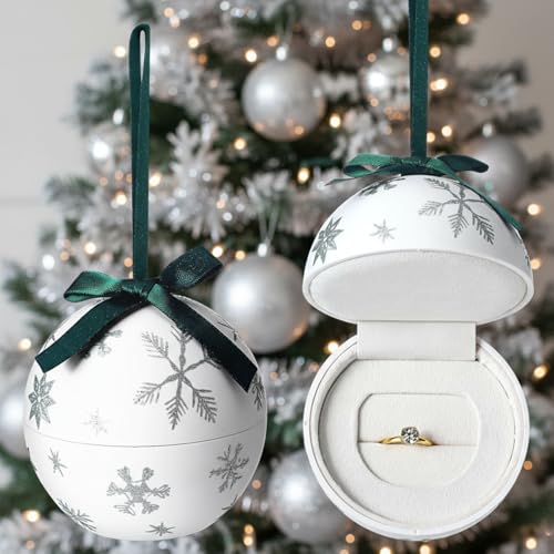 Huquary Engagement Christmas Ornament Christmas...