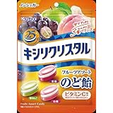 春日井製菓 キシリクリスタル フルーツアソートのど飴 67g×6袋