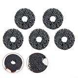 Aprilsunnyzone Schleifstreifenscheibe für schnelle Rost- und Lackentfernung auf Fahrzeugplatten und Holzoberflächen, entworfen für Winkelschleifer (5 schwarz)