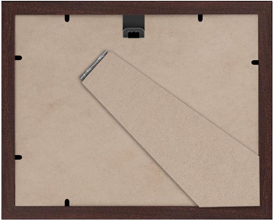 Americanflat Diplomrahmen 21,6 X 27,9 Cm - Bruchfestes Glas In Heller Holzoptik