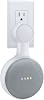 Outlet Wall Mount Holder for Google Nest Mini & Google Home Mini, Space-Saving Google Mini Wall Mount with Cord Management, No-Drill Plug-in Speaker Holder Accessories for Kitchen, Bathroom, Bedroom