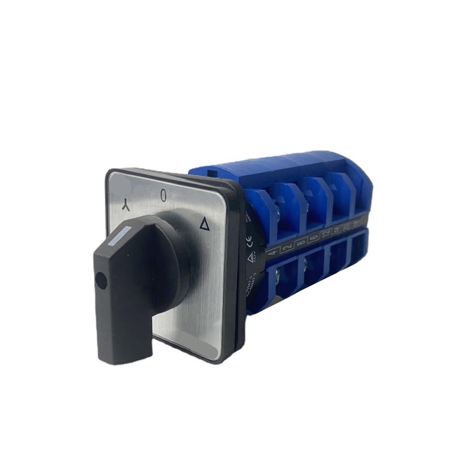 VSPPJYFG 3 Positions Rotary Cam Switch 4 Levels Selector 63A 690V Changeover Gear Silver Contact YMW26