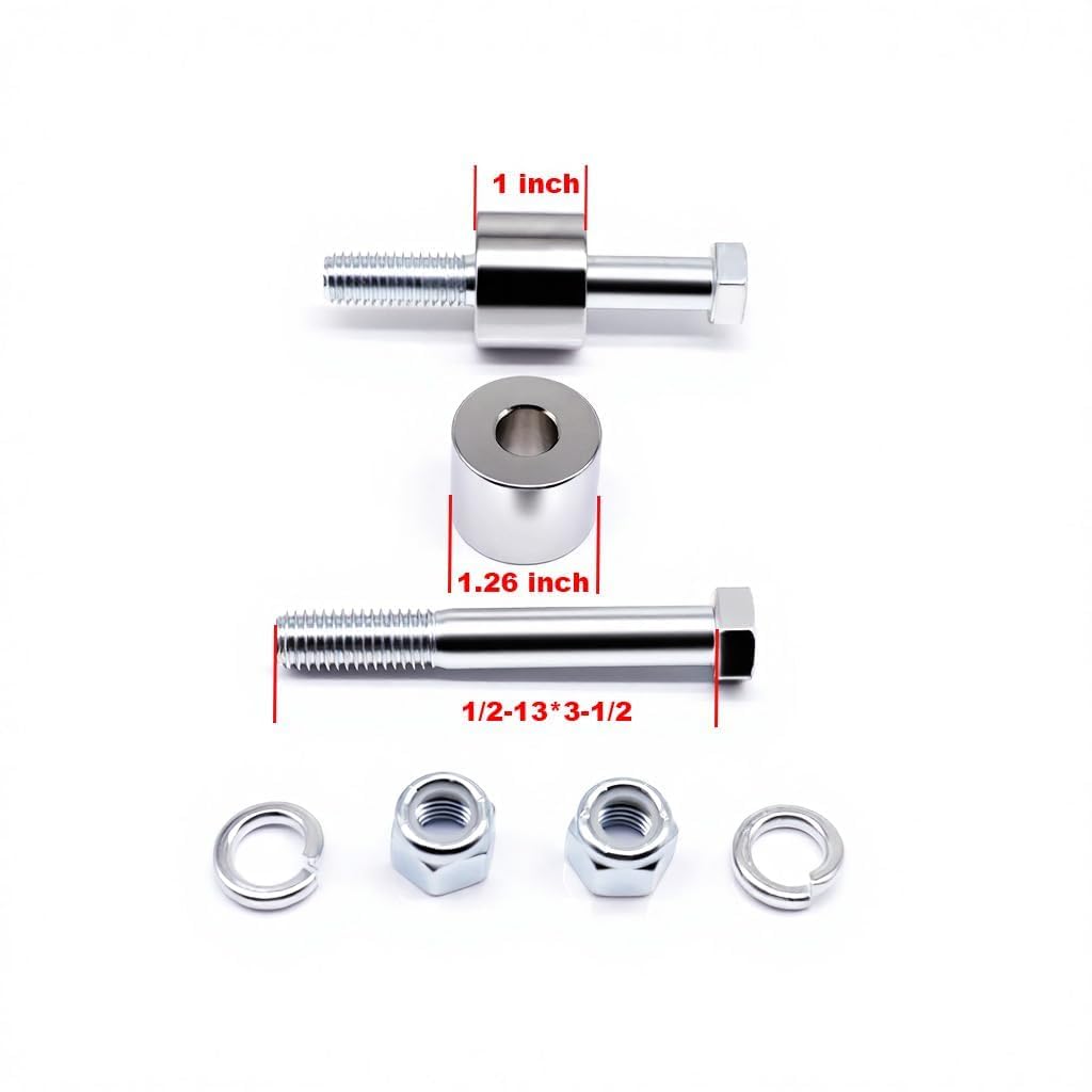 Snapklik.com : XYZMT 1 Inch Handlebar Riser Extensions Compatible