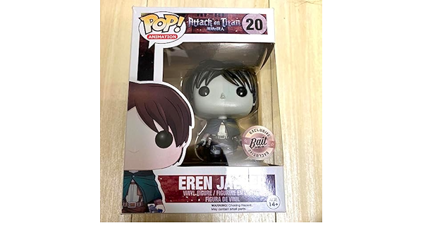 ファンコ pop 進撃の巨人 エレン・イェーガー 白黒 限定版 ファンコ pop 進撃の巨人 エレン・イェーガー 白黒 限定版
