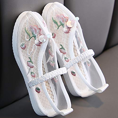 Matari Girl Embroidered Sandals Ethnic Style Children Antique Style Princess Shoes3