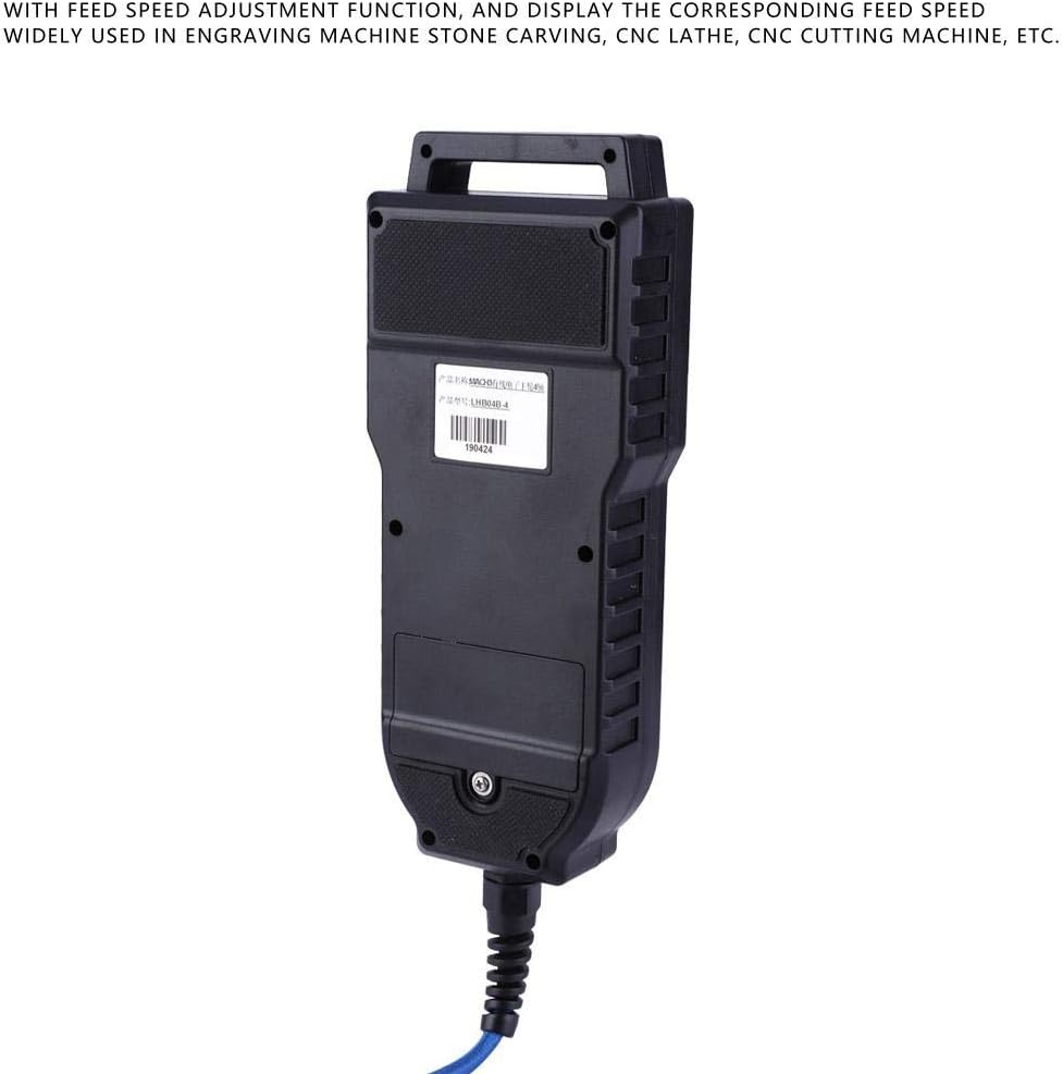 Handheld Wired Control Electronic Hand Wheel, Wired Handwheel Controller, Remote Hand Control CNC Handwheel Manual Pulse Generator, For CNC Engraving Machine System