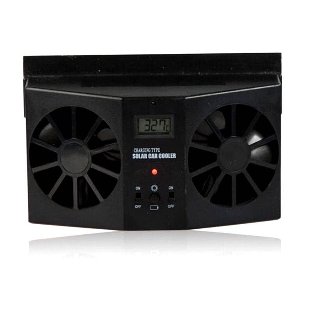 xuenair Auto-Ventilator für Rücksitz, 360 ° drehbar Autositz-Ventilator