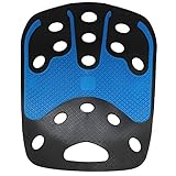 BackJoy(バックジョイ) 骨盤サポートシート テック ジェル レギュラーサイズ ブラック/ブルー【正規品】 BJTGS001