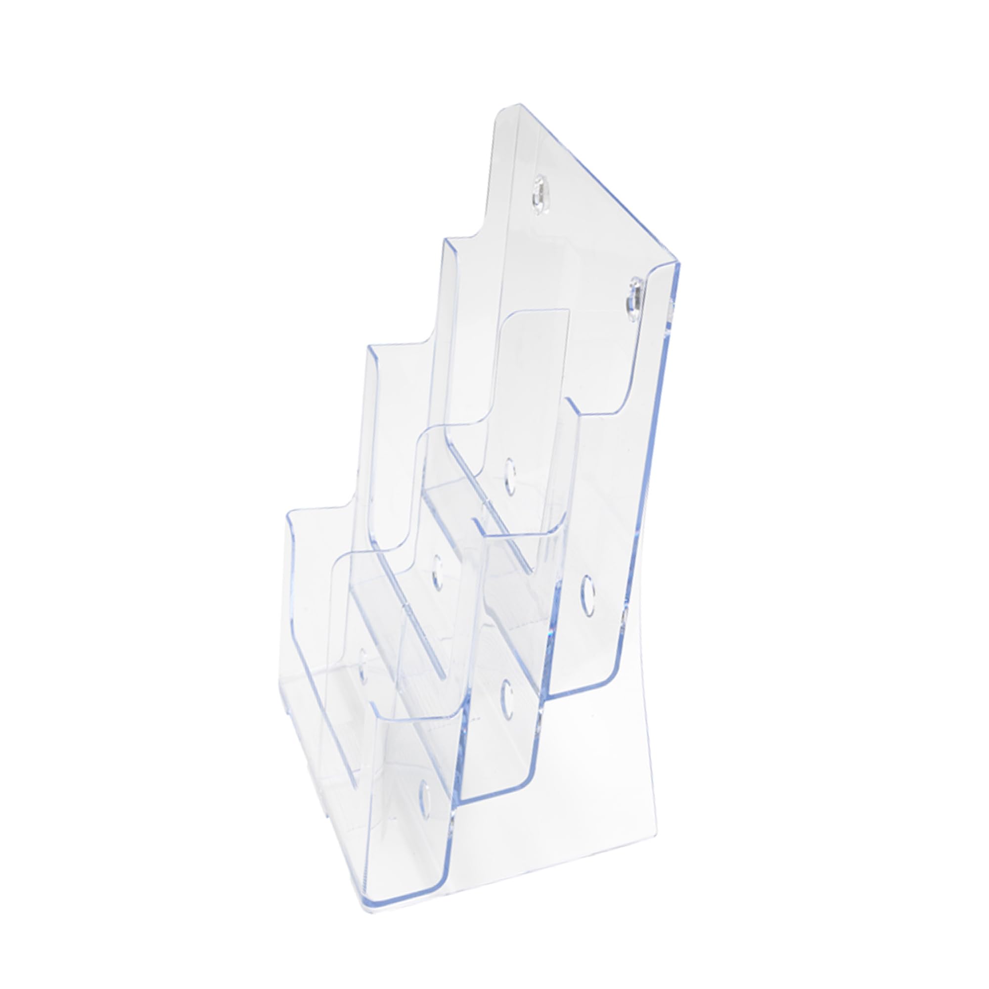 Deflto - Portaritratto a 3 ripiani, 6 tasche, formato A4, trasparente