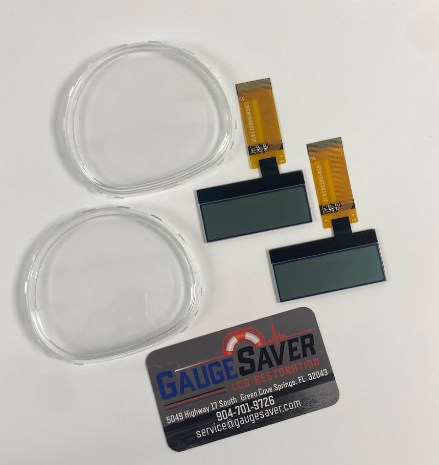 Mercury SC1000 SmartCraft Set of 2 LENSES and 2 LCDs - DIY Replacement