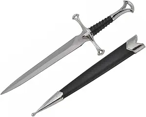 13.5" KING ARTHUR MEDIEVAL Historical SHORT SWORD DAGGER Knife Scabbard + SHEATH