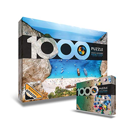 Beach Puzzles for Adults 1000 Pieces and Up - Double Sided Jigsaw Puzzle - Rompecabezas para Adultos - Casse Tete