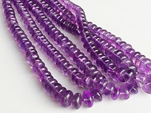 1 Strand Natural African Amethyst Gemstone Beads, Purple Beads, African Amethyst Necklace, 8.5-9.5mm 6" Long