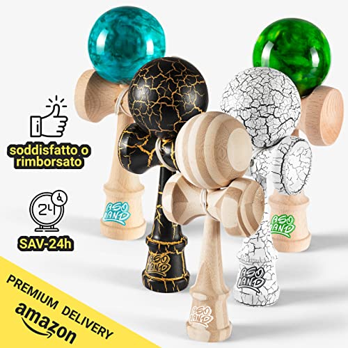 Kendama - Gioco in Legno Tradizionale - Giocattolo...