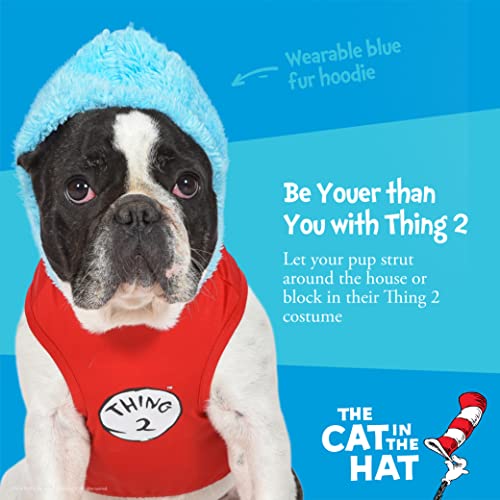 Disfraz Thing 2 para perro talla Small miniatura 3
