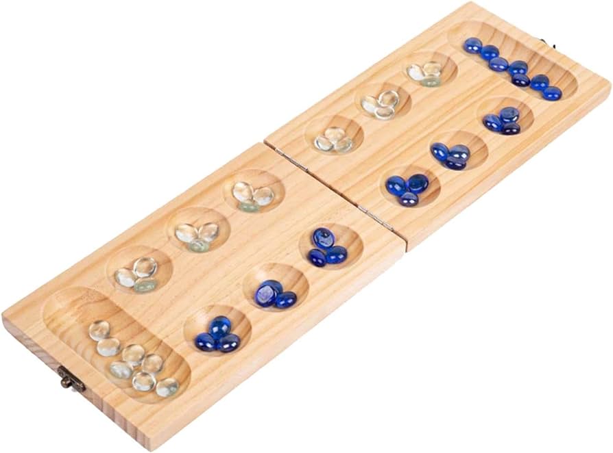 Amazon | kowaku 木製マルチカラービーズ マンカラボード