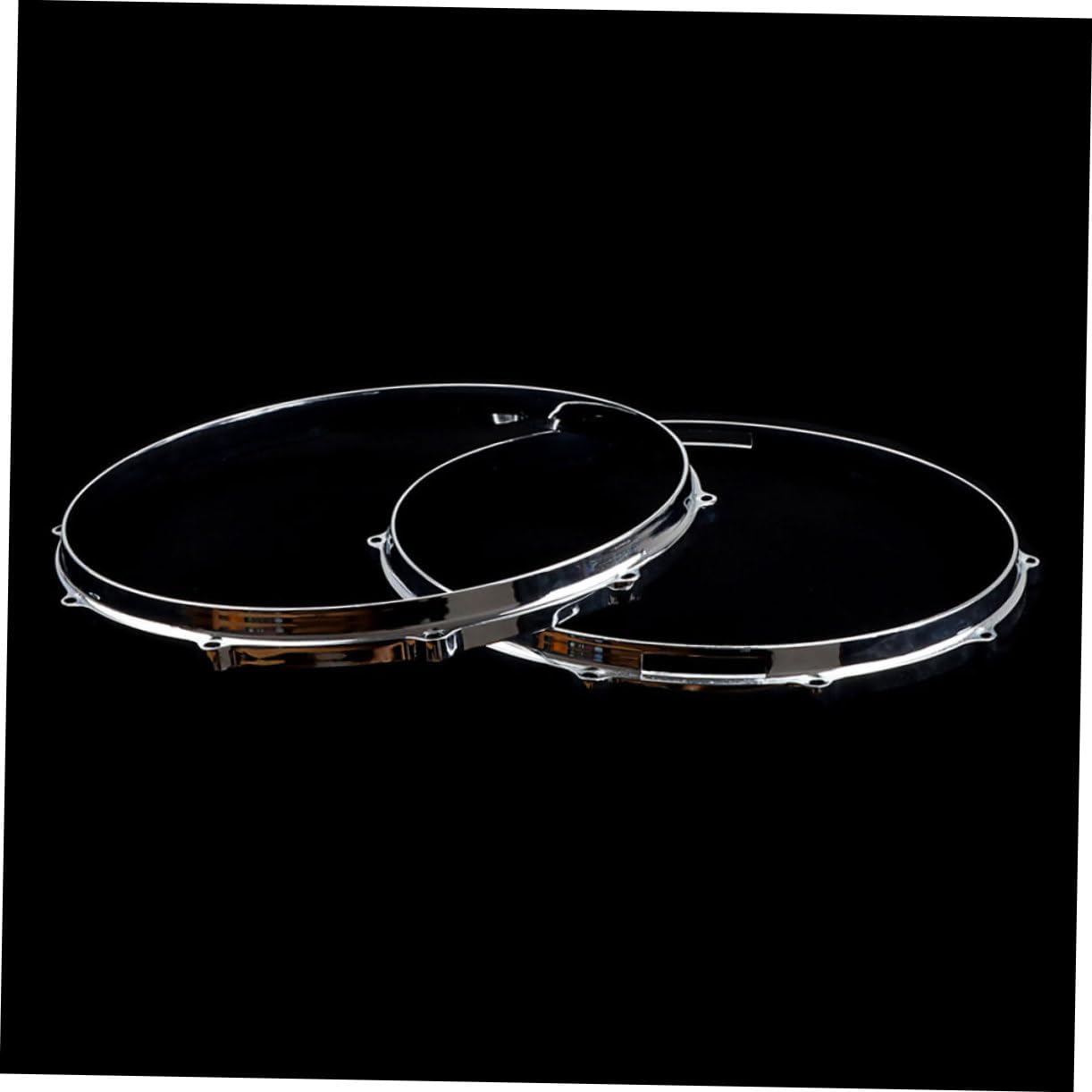 SUPVOX 2pcs Snare Drum Circles Side Hoops for Sound Easy Installation for Drummers Bands and Beginners