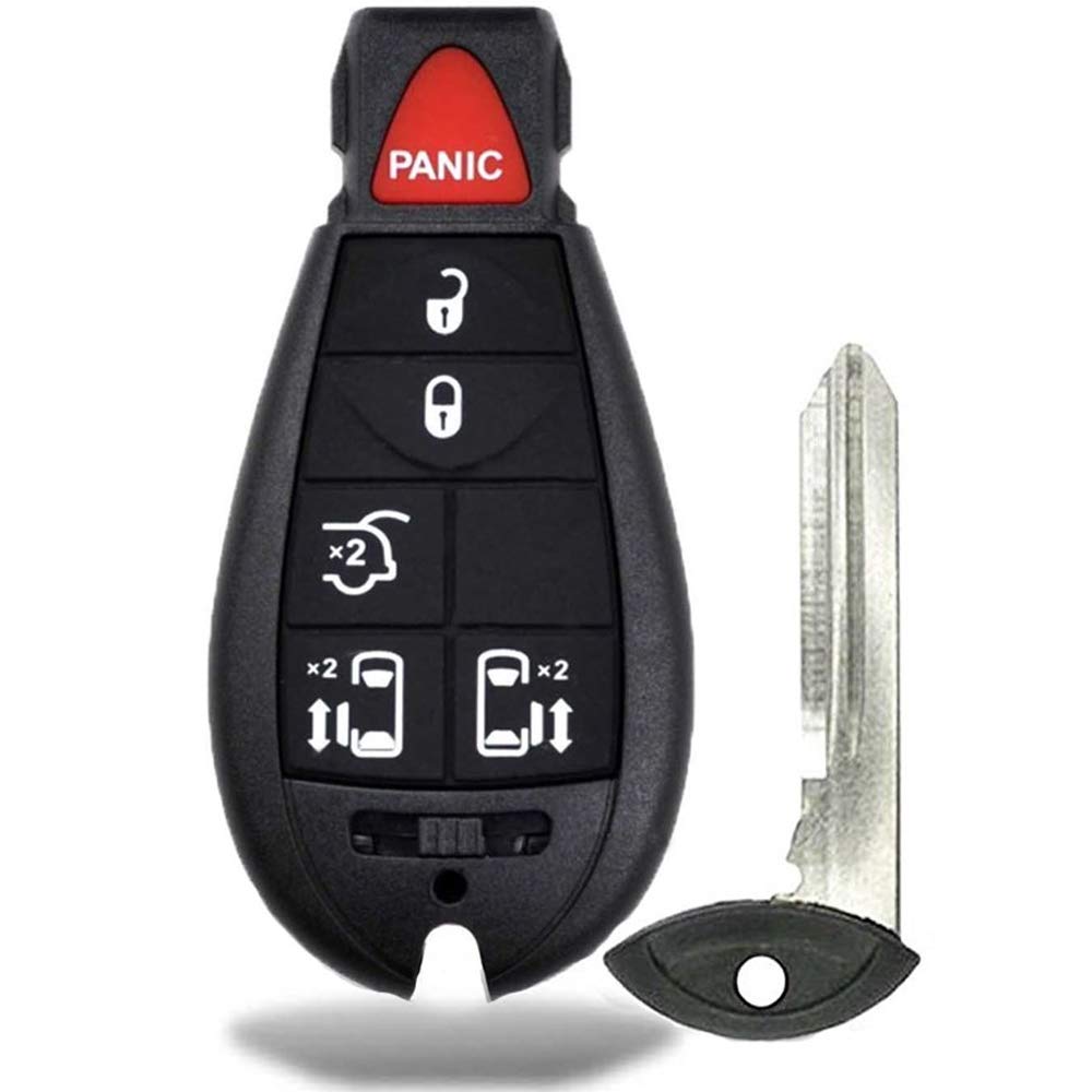 Camouflage 6-Button Remote Start Key Fob Replacement For Dodge Grand Caravan, Town & Country, VW Routan - View #8