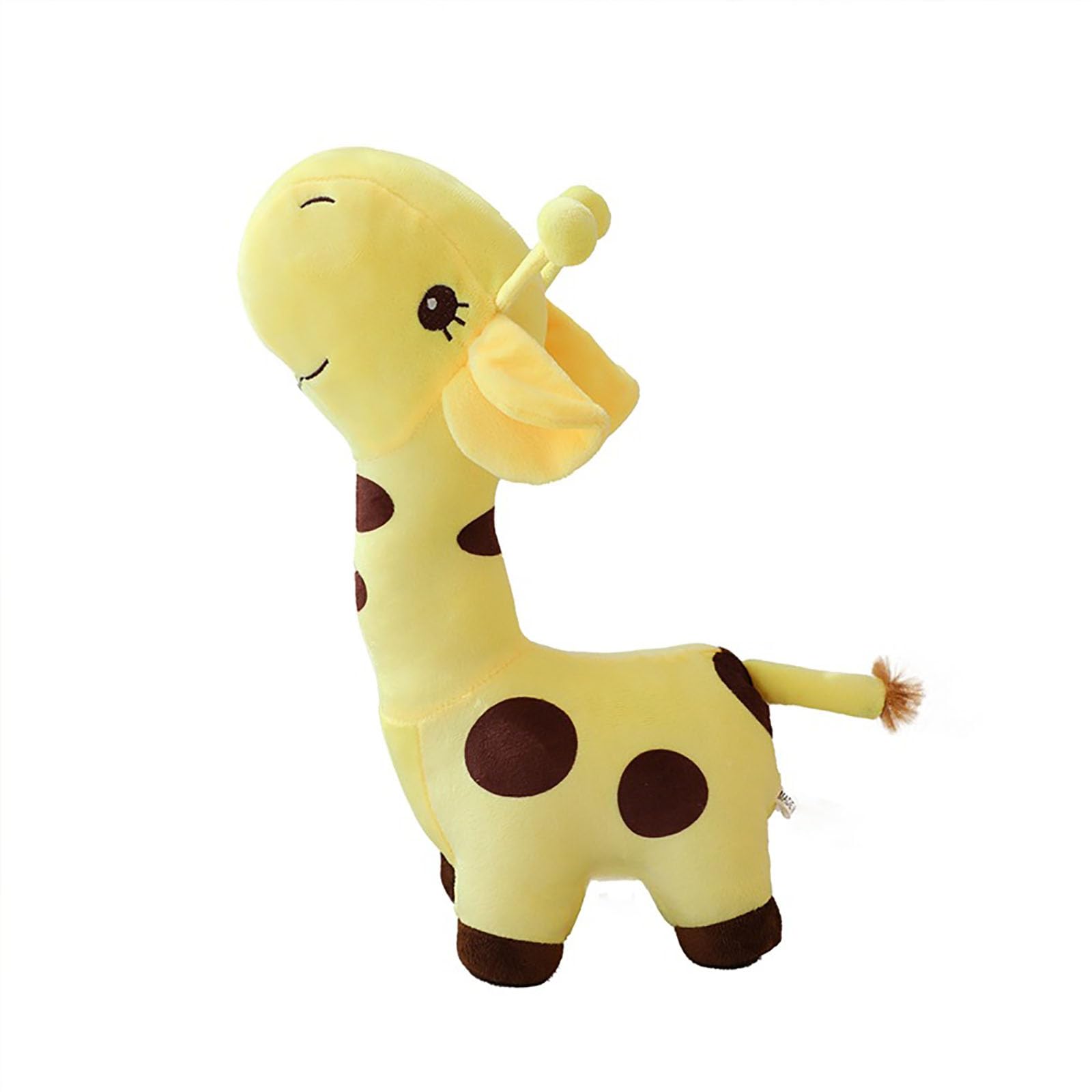 JORCEDI Giraffe Plush Toy, Soft Fluffy Stuffed Giraffe, Adorable Kawaii Animal Cuddly for Kids & Home Decor. (50cm,yellow)