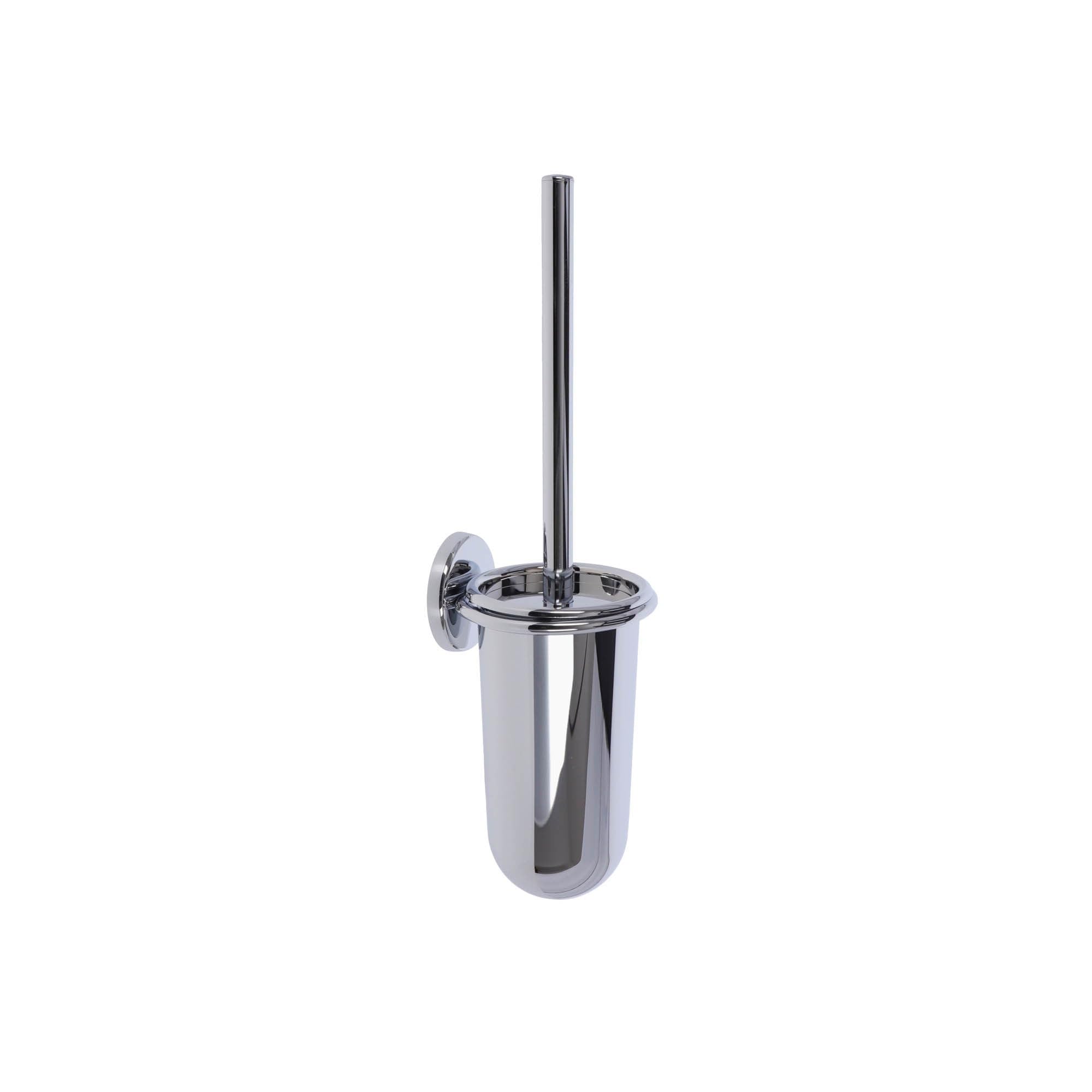 Inda a04140cr Portascopino a pared, plateado