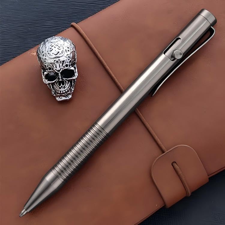 4.8'' Titanium Alloy Bolt Action Pen
