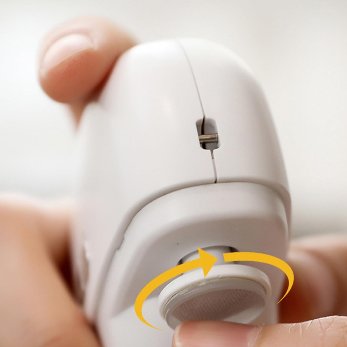 Ciieeo Tagliaunghie Elettrico 2 in 1 Funzione Lima e Taglio per Adulti e Ragazze per Cura Unghie Mani e Piedi
