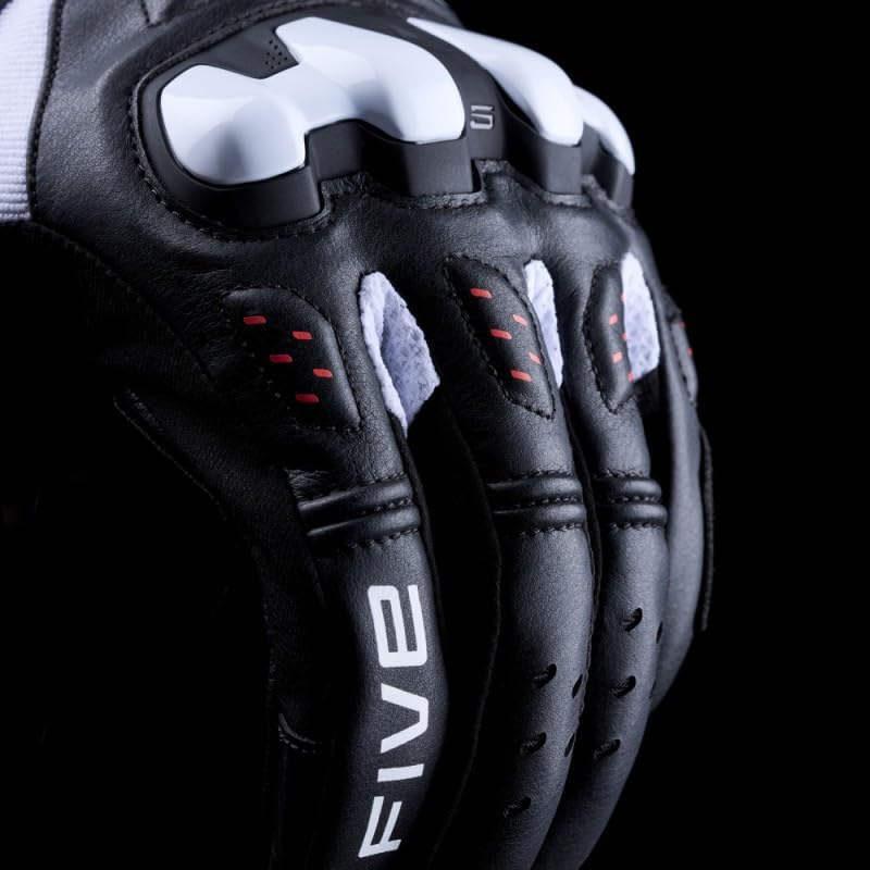 five Guantes De Cuero Perforado RS2 EVO 2 S