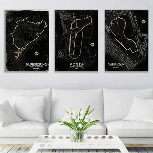 Affiches et gravures art F1 à l'huile idée cadeau décoration murale
