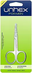 Unhex Tesoura For Men P/Nariz E Bigode