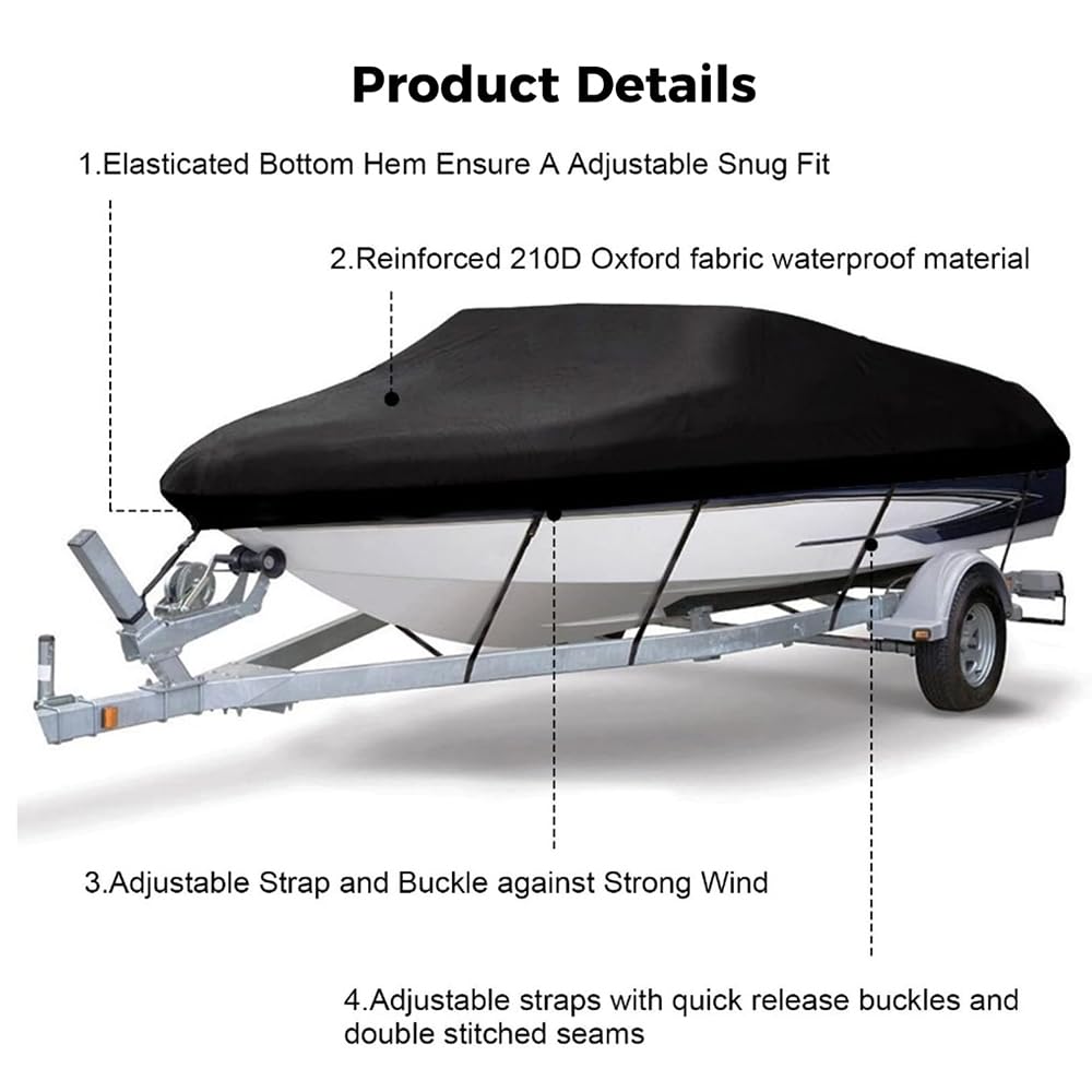 Boothoes, 420D Duurzame Oxford Stof Waterdicht Anti-UV Heavy Duty