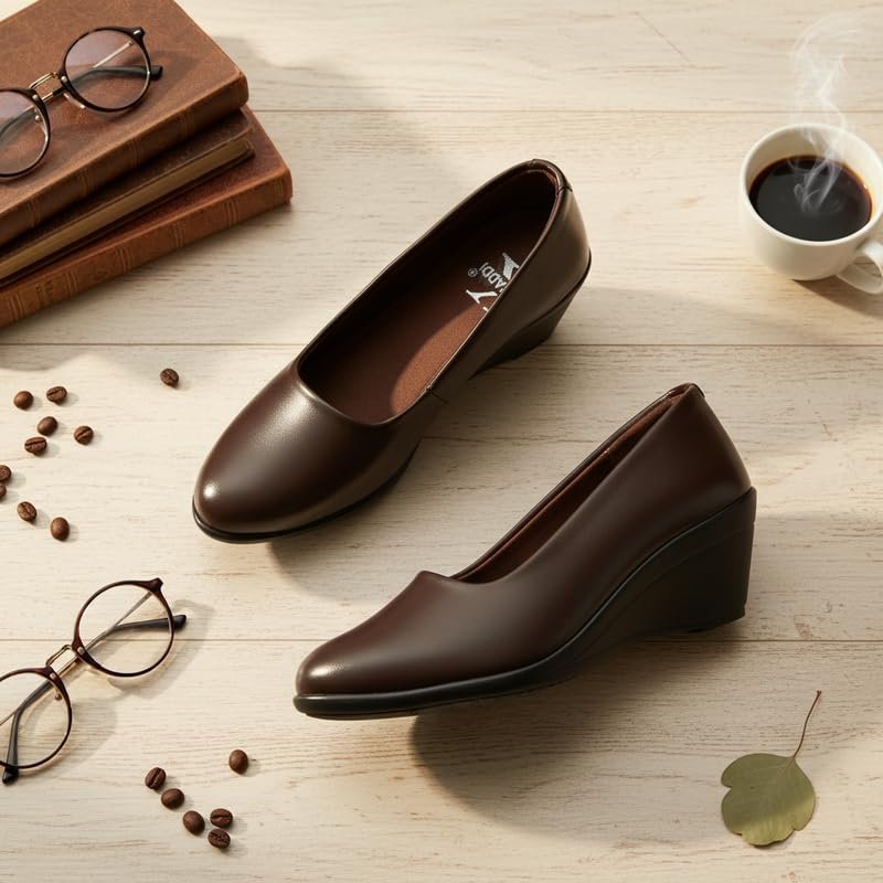 Image of Karaddi Women's Pump Formal Bellies Shoes for Office, Party Belly