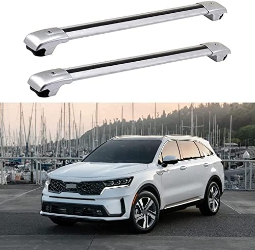 Barres De Toit Transversales TURTLE Pour KIA CARENS (2013 Et +) - Neuf - Garantie 2 Ans