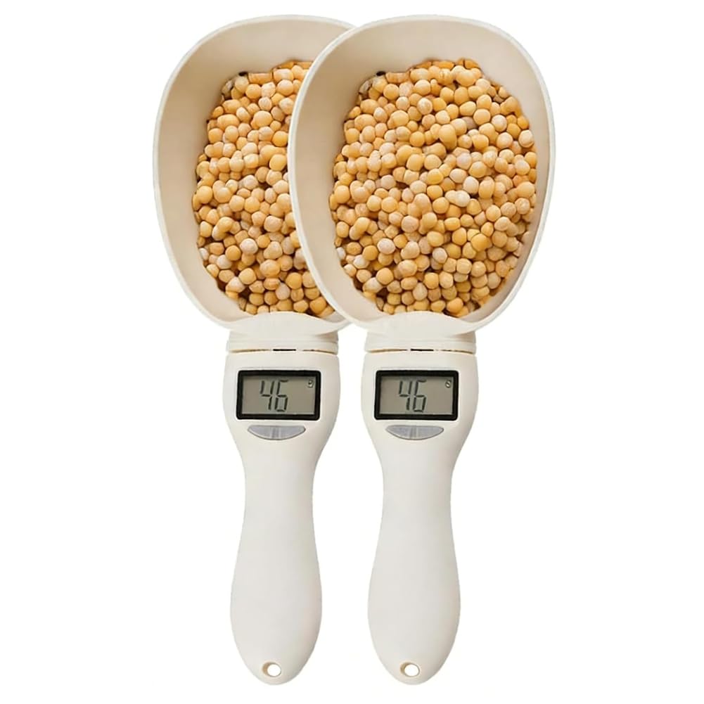Vjsujehgy Digital Measure Cup Scale, Digital Measuring Spoon Scale, Electronic Measuring Spoon Accurate Electronic Measure Cup