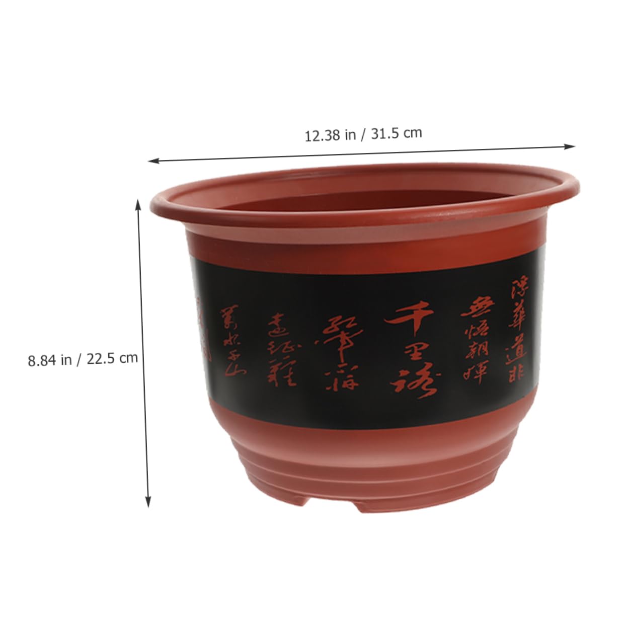 Abaodam 2 Pièces Pots de Fleurs pour Orchidées Plastique de Pots Drainage pour Plantes Intérieures Décoration