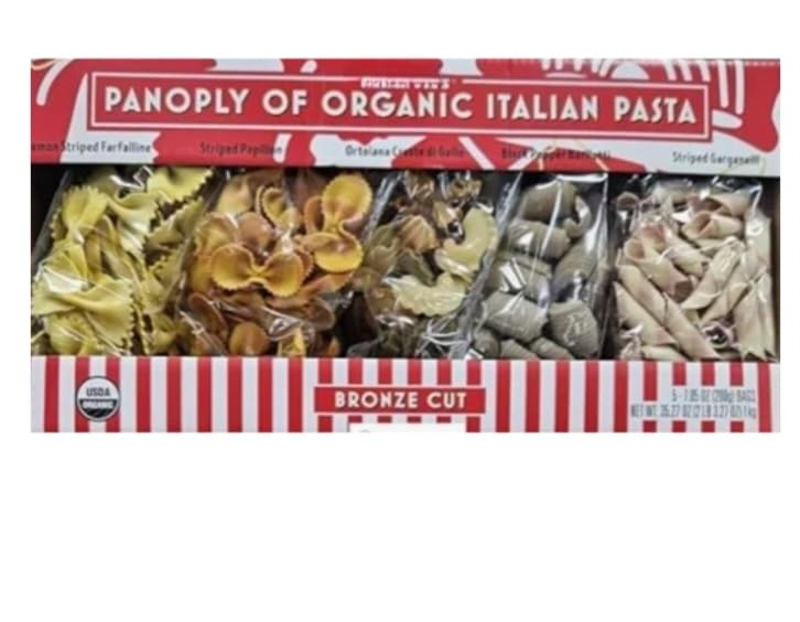 Organic Panoply Italian Pasta Box 35.27oz Holiday Gifts for Boss Coworkers Loved Ones Teachers Deployed Birthday