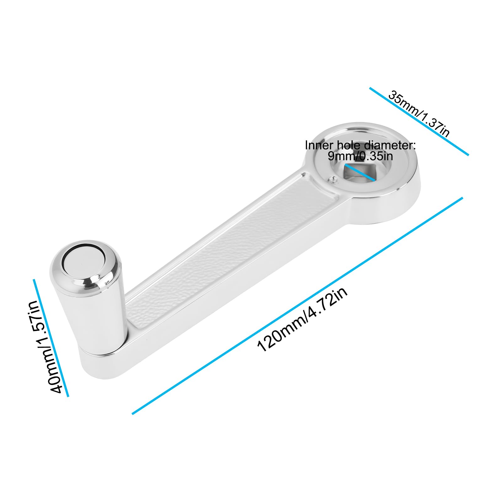 LT Easiyl Outdoor Parasol Crank Handle 12 x 4 x 3.5cm for Outdoor Use Compatible with Variety of Umbrellas - Image 4