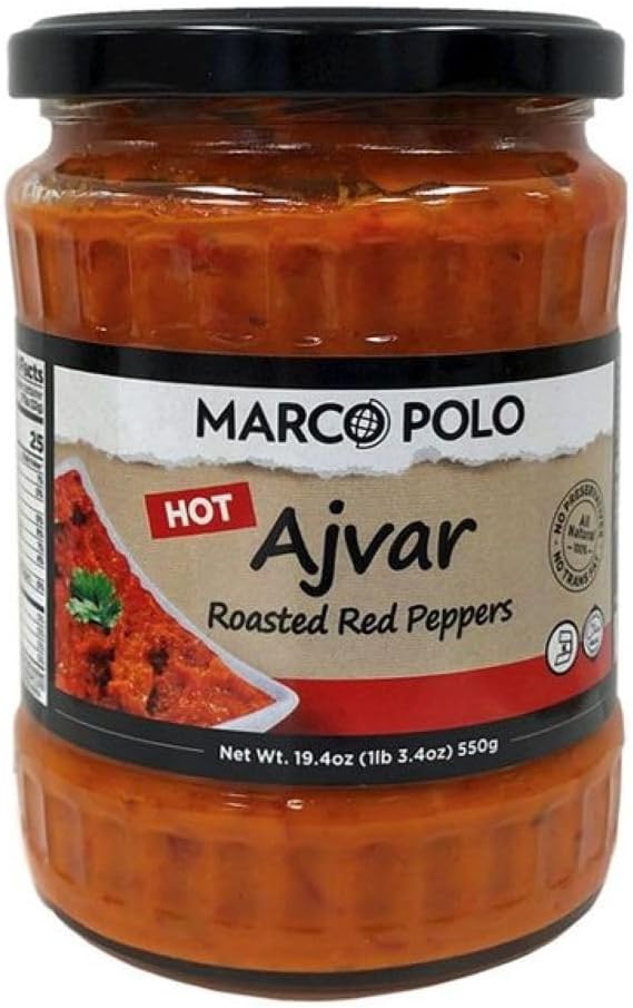 Ajvar Hot (marco polo) 19.3oz