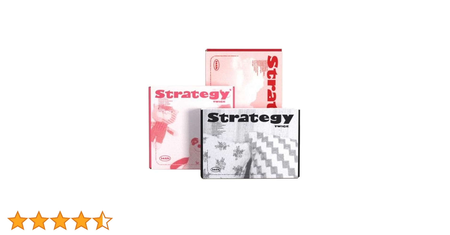 TWICE〜オールコンプセット STRATEGY 3種セット Amazon.co.jp: TWICE - 14TH MINI ALBUM [ STRATEGY ] 韓国盤 (3