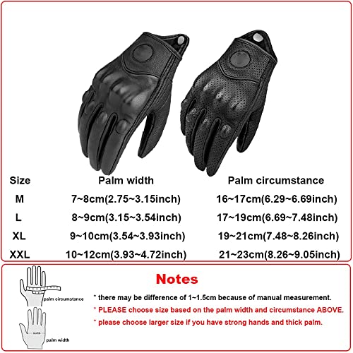 Gants d'hiver de cyclisme en cuir pour protéger les mains