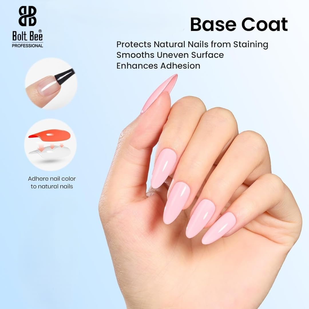 Professional Base Coat β Fast-Drying, Durable with Glossy Finish and Chip Resistance. (Base Coat) 4