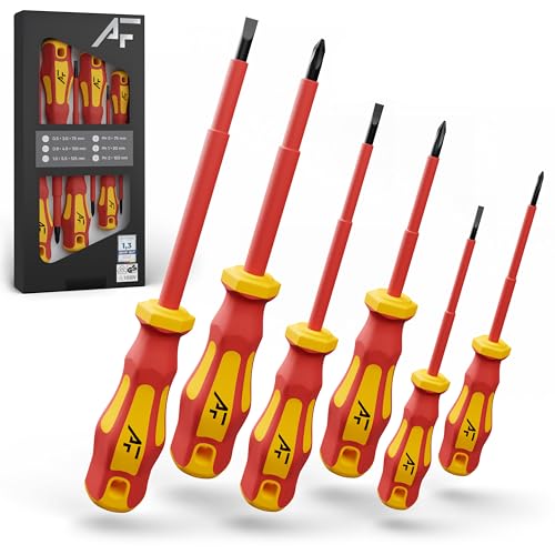 VDE Schraubendreher Set magnetisch - 6-teilig - 3 Kreuz - 3...