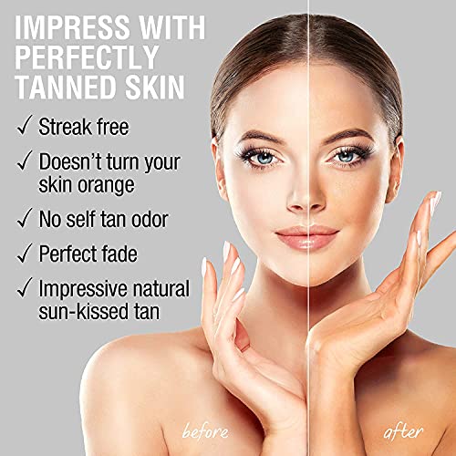 Autobronceador Facial - Bronceado de Cara para un brillo natural - con Ácido Hialurónico y Aceites Orgánicos… - Imagen 3