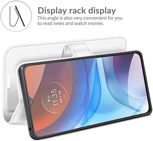 Miniatura 3 de Xiaomi Poco X3 NFC Case, Xiaomi Poco X3 Pro Case, Premium PU cuero magnético a prueba de golpes Book Stand Flip Wallet Case Cover con tarjetero para