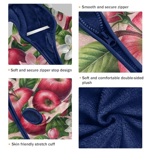 CHIFIGNO Boys Fleece Jacket Cute Autumn Boys Jackets Boys Winter Coat for Toddler Kids with Pockets3