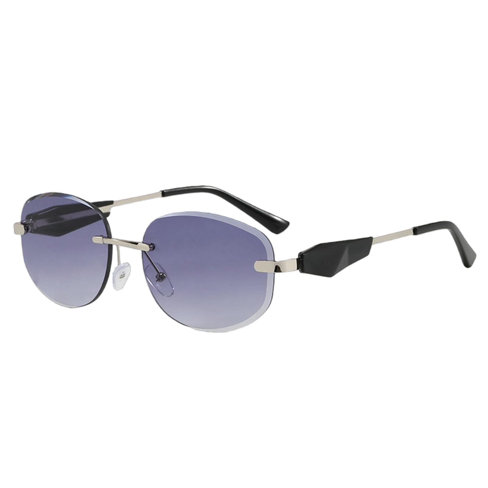 Gyios sunglasses Vintage Rimless Women Men Fashion Trends Sun Glasses Outdoor Drive Shades