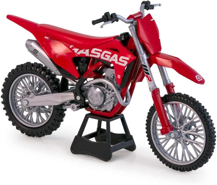 GASGAS 1:12 Scale DIE CAST NewRay Troy Lee Designs Red Bull MC450F Factory Racing Team Bike 2020 Rider: Justin Barcia (No. 51) 58303