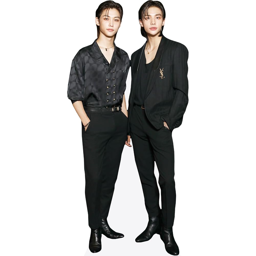 Hyunjin And Felix (Duo) Mini Celebrity Cutout