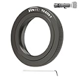 JINTU T Mount Adapter Compatible with Canon T3, T3i, T5, T5i, T6i, T6s, T7, T7I, T8I, SL3 4000D 2000D 1200D 1300D 90D 80D 200D 250D 60D 70D 77D 5D IV 850D 650D 750D 7D