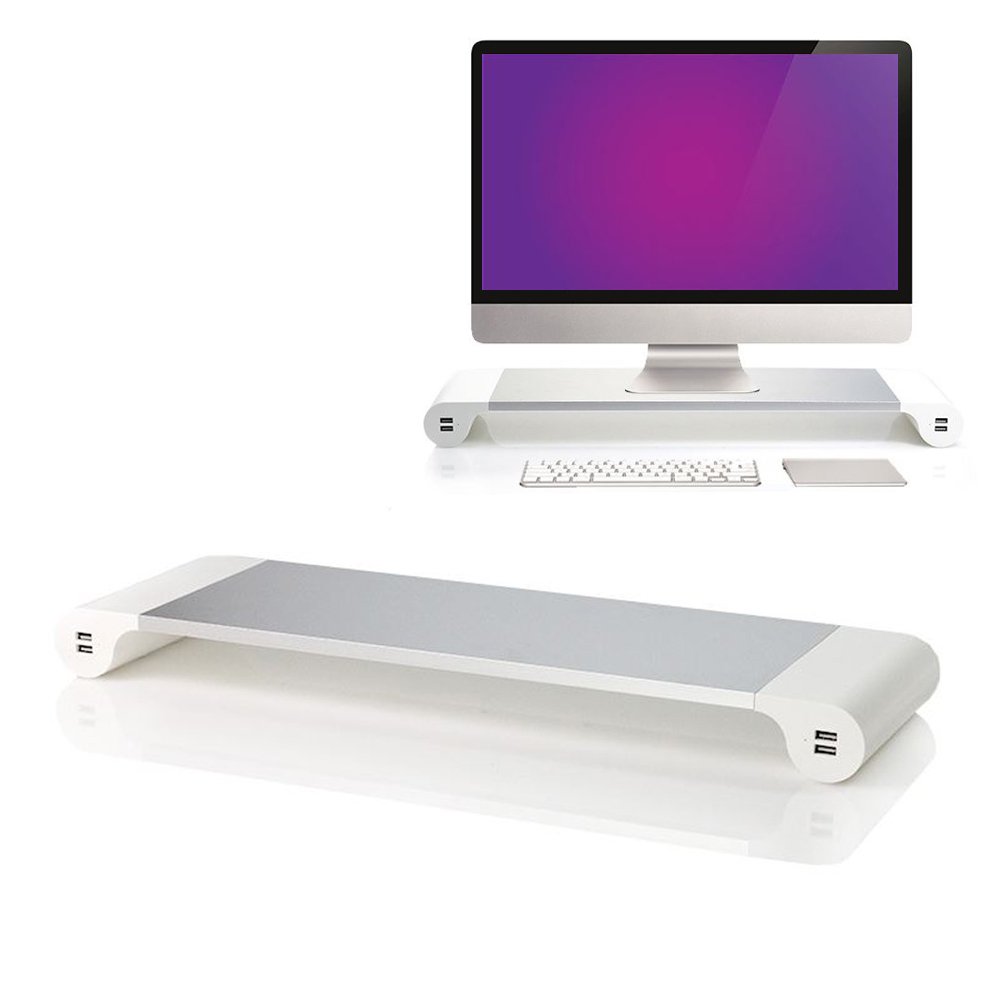 Buy Monitor Stand INVESCH Spacebar Aluminum Monitor Stand Docking
