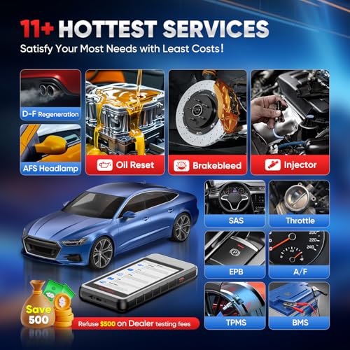 Autel MaxiDiag MD906 PRO OBD2 Scanner, 2026 MD906PRO All Sys Diagnostic Scan Tool Same as MD909 PRO, BT Lite of MK808S, CAN FD, 11 Services, 10 OBDII Test Modes, FCA, Free Update, Up of MD808Pro MD806 - Image 5